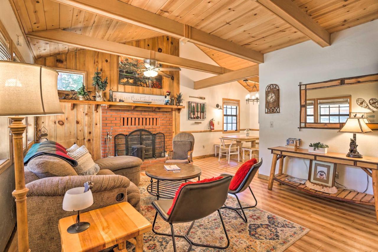 Big Bear Cabin With Deck And Hot Tub, Near Resorts! Біг-Бер-Лейк Екстер'єр фото
