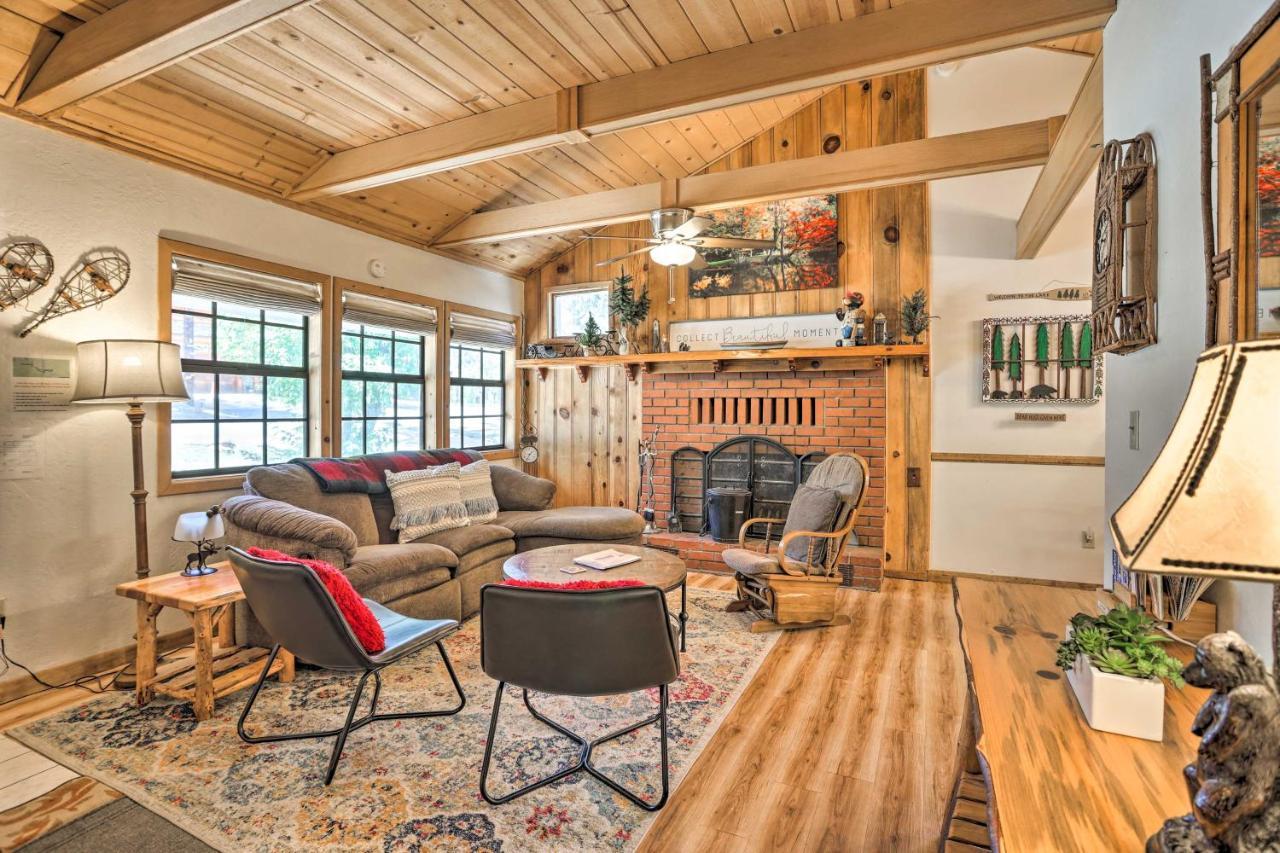 Big Bear Cabin With Deck And Hot Tub, Near Resorts! Біг-Бер-Лейк Екстер'єр фото